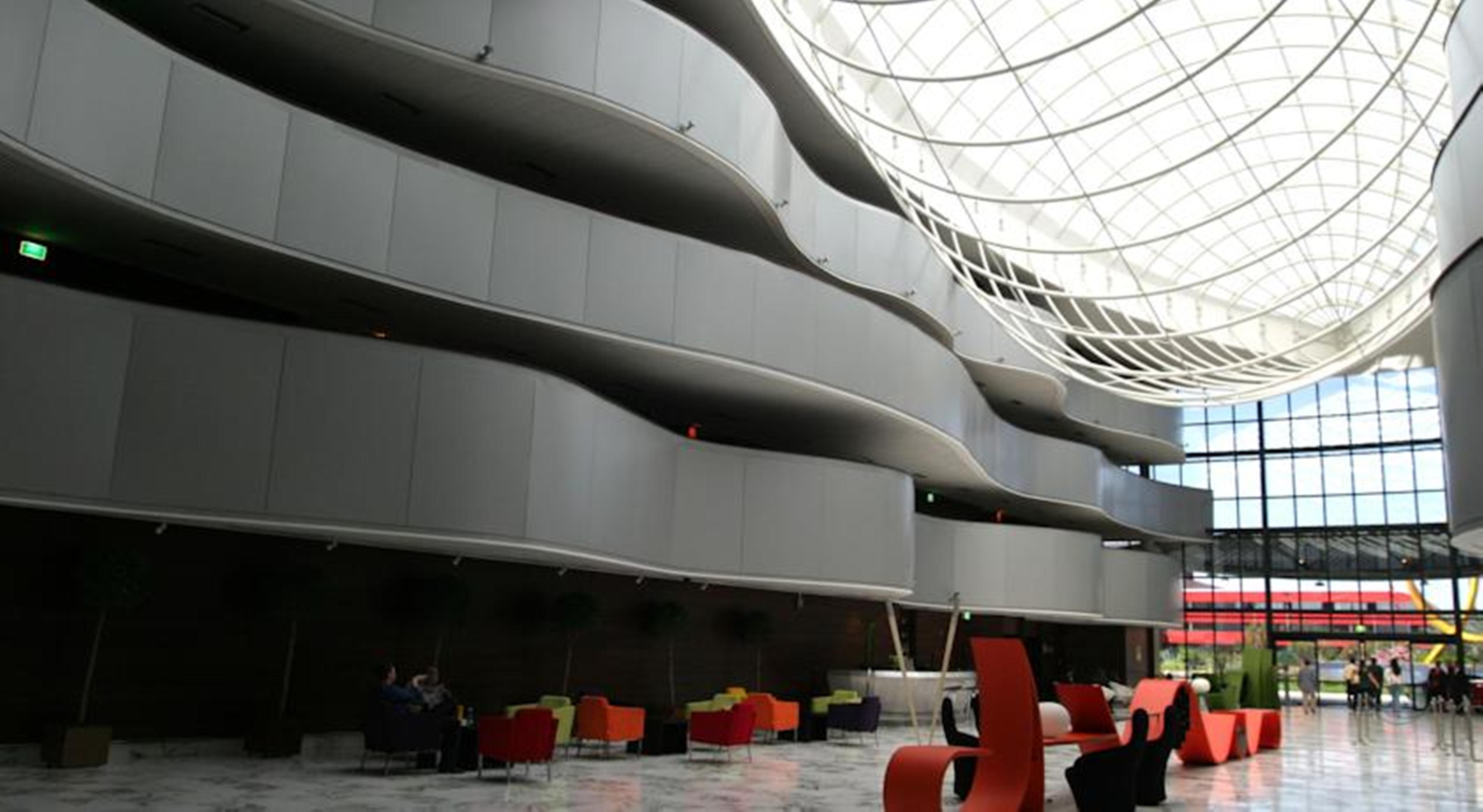 Отель Royal Tulip Brasilia Alvorada Экстерьер фото The interior of the library