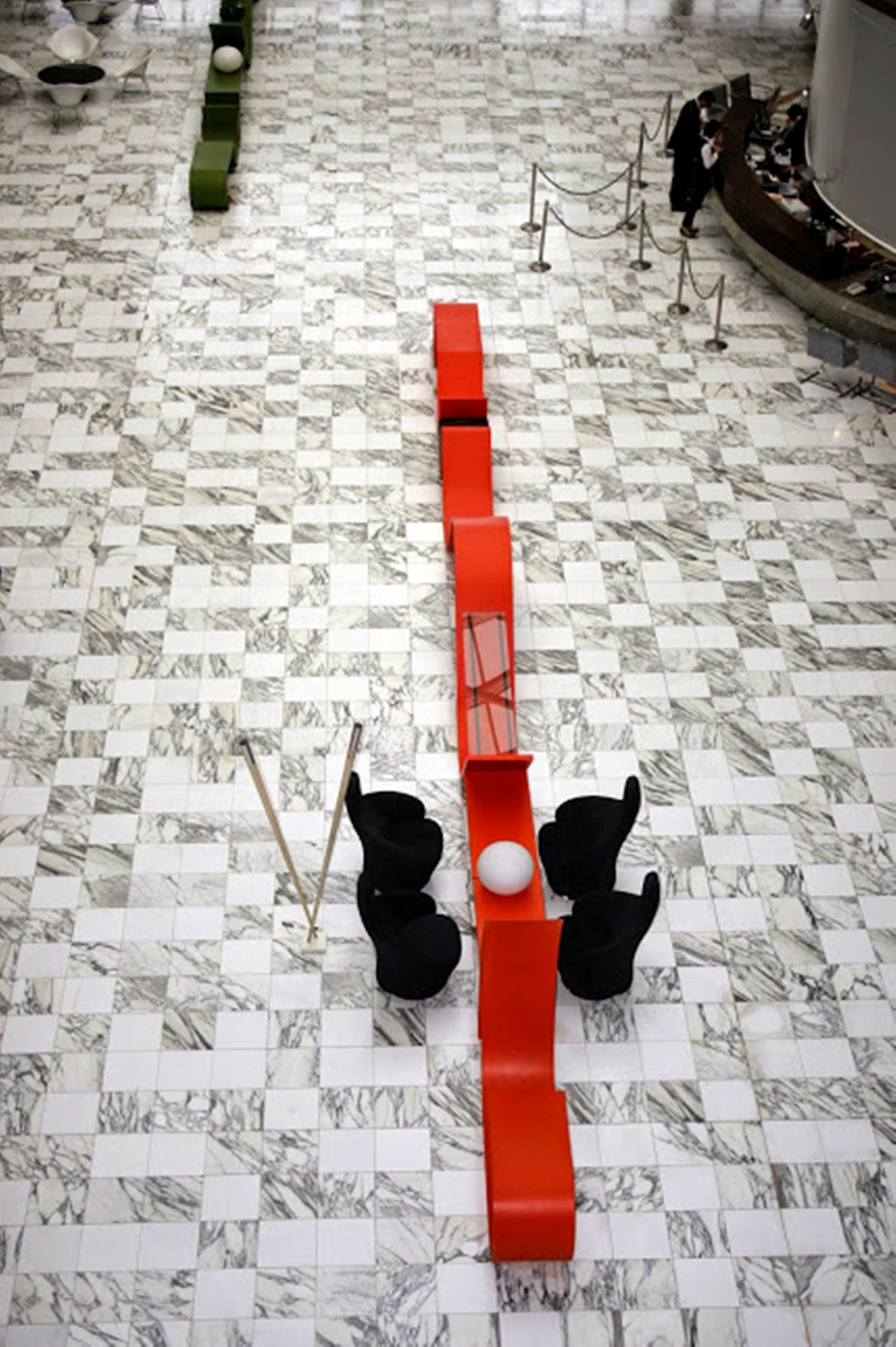 Отель Royal Tulip Brasilia Alvorada Экстерьер фото A marble run